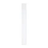 Latte de bois mural finition Blanc camarillo 10 x 180 cm - Lot de 5 - Ligne Tradition