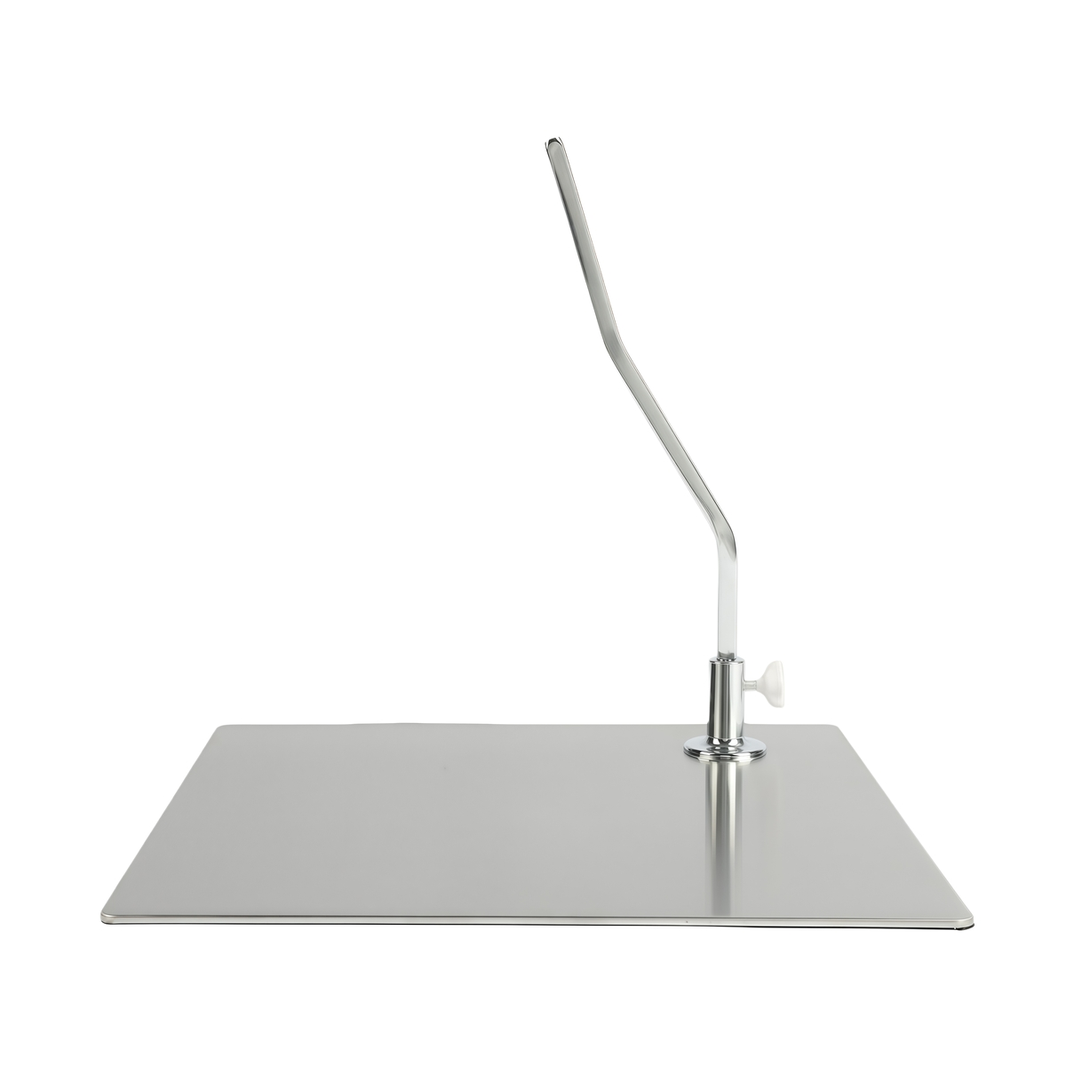 Socle métal carré  34 x 34 cm avec tige de support pour mannequin - Socles pour mannequins