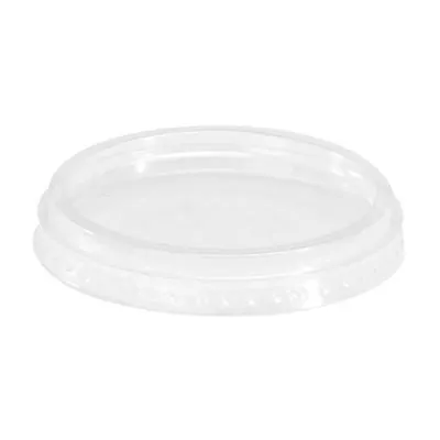 Couvercle plastique pour coupe à dessert, ø 95 x H 8 mm - Lot de 50 - Pots à sauce, Verrines jetables