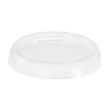 Couvercle plastique pour coupe à dessert, ø 95 x H 8 mm - Lot de 50 - Pots à sauce, Verrines jetables