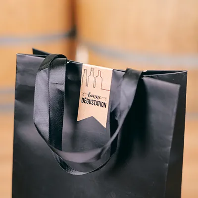 Sacs à fenêtre 2 bouteilles Séduction - Sacs pour bouteilles de vin-3