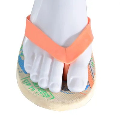 Mannequin pied enfant fibre de verre - Présentoir chaussettes et chaussures - Blanc - Jambes et pieds-2