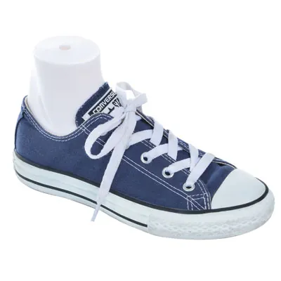 Mannequin pied enfant fibre de verre - Présentoir chaussettes et chaussures - Blanc - Jambes et pieds-4