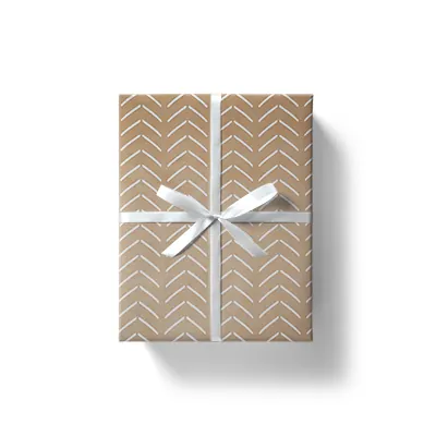 Papier cadeau Épis - Papiers cadeaux kraft à motifs-4