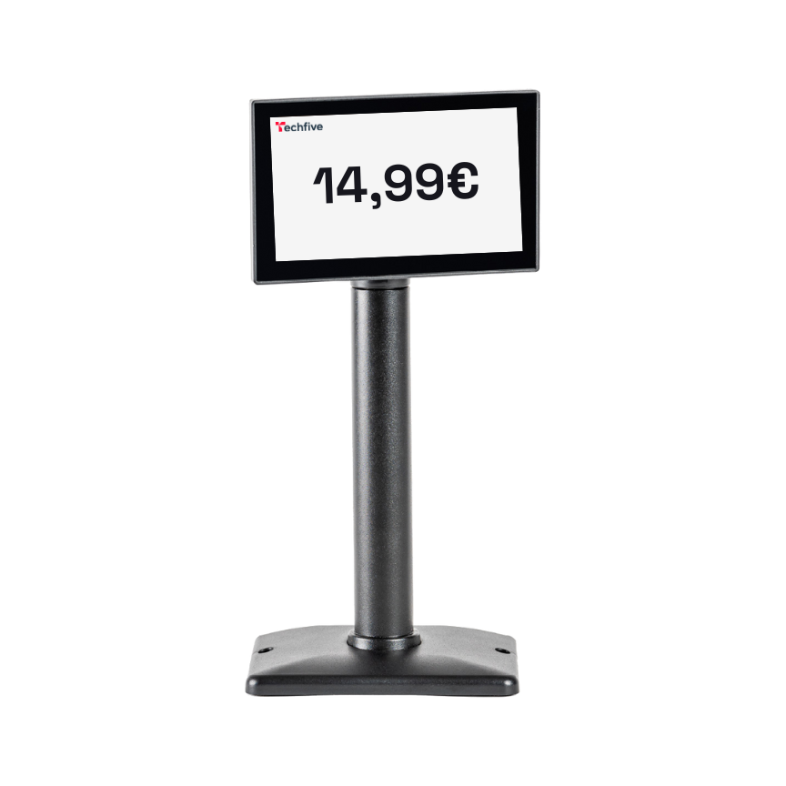 Écran afficheur client 5' Techfive  - Caisses enregistreuses-4