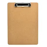 Porte bloc à pince en fibre de bois - A4 - 31,5 x 22,7 cm - Porte-blocs et Porte-documents