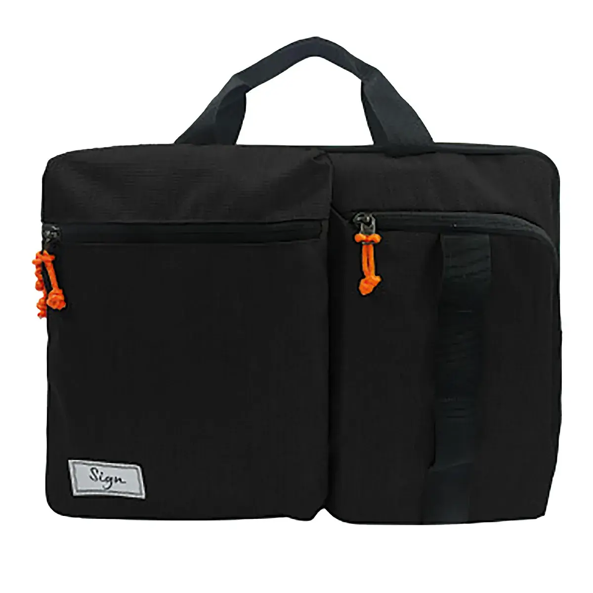 Sacoche Ordinateur 15,6 SIGN Ecoflex Noir Recyclé - Porte-blocs et Porte-documents