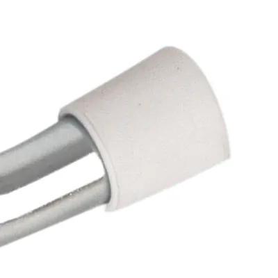 Embout rond emboitant plastique ø 8 mm pour broche - Blanc - Lot de 50 - Broches simples pour panneaux rainurés