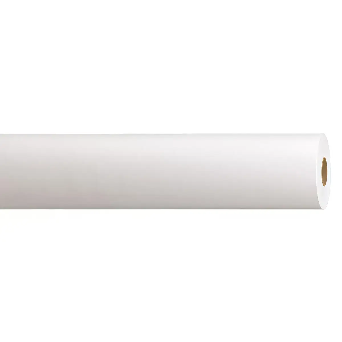 Papier cadeau kraft vergé blanc uni 80 cm x 100 m 60 g/m² – le rouleau - Papiers cadeaux kraft, Papiers cadeaux unis-2