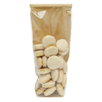 Sachet confiserie polypro toile de jute naturel fond PP 12 x 27,5 cm - Sachet bonbons - Lot de 100 - Sachets bonbon, Sachets confiserie-2