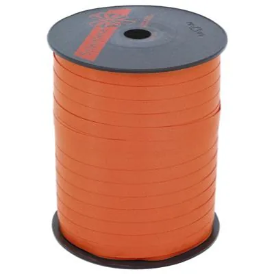 Bolduc orange standard 7 mm x 500 m polypropylène - Ruban cadeau - Bolducs unis