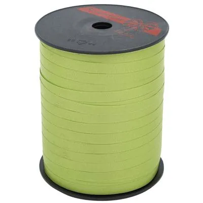 Bolduc mat vert anis standard 7 mm x 500 m polypropylène - Ruban cadeau - Bolducs unis