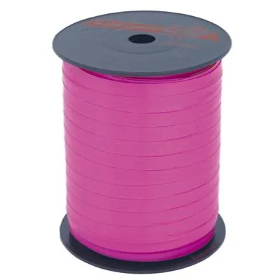 Bolduc rose fuchsia standard 7 mm x 500 m polypropylène – Ruban cadeau fuchsia - Bolducs unis