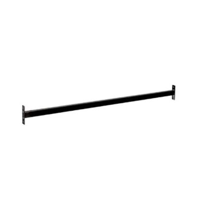 Entretoise noir sablé L 97 cm - Ligne Store noir Sablé pas de 25 mm