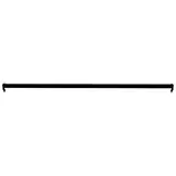 Barre de charge noir sablé L 133 cm - Ligne Store noir Sablé pas de 25 mm