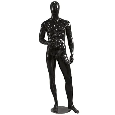 Mannequin homme, finition laquée, main droite sur la hanche - Mannequins hommes