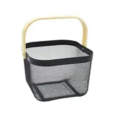 Panier libre-service métal mesh carré 8 litres - Paniers magasin