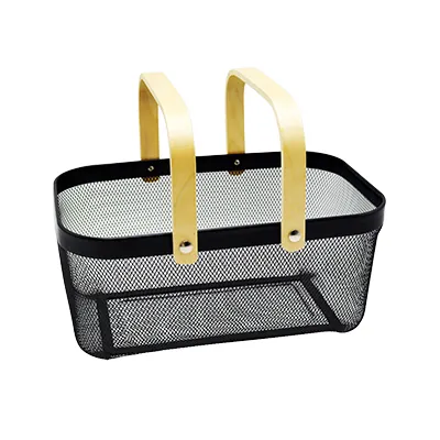 Panier libre-service métal mesh rectangle - 13 litres - Paniers magasin-5