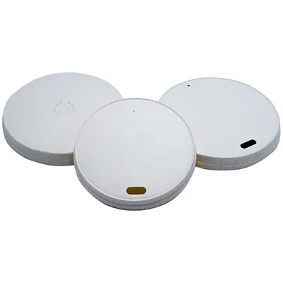 Couvercle carton pour gobelet carton ø 8 cm avec bec buveur - Lot de 50 - Gobelets carton, Gobelets café