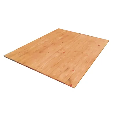 Panneau bois pour gondole Miel 96,2 x 120 cm, ép.18 mm - Fond plein - Fonds Bois