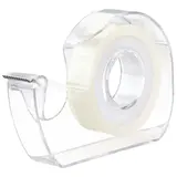 Ruban adhésif double face avec dévidoir TESA 12 mm x 7,5 m - Rubans adhésif, Double face, Patafix