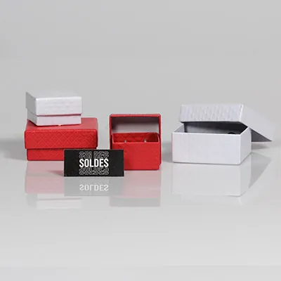 Étiquette chevalet SOLDES 60 x 31 mm noir - Etiquette Soldes - Lot de 1000 - Étiquettes chevalets-2