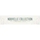 Affiche vitrine Nouvelle Collection Automne/Hiver 90 x 20 cm Blanc / Végétal - Affichage vitrine - Affiches Nouvelle collection