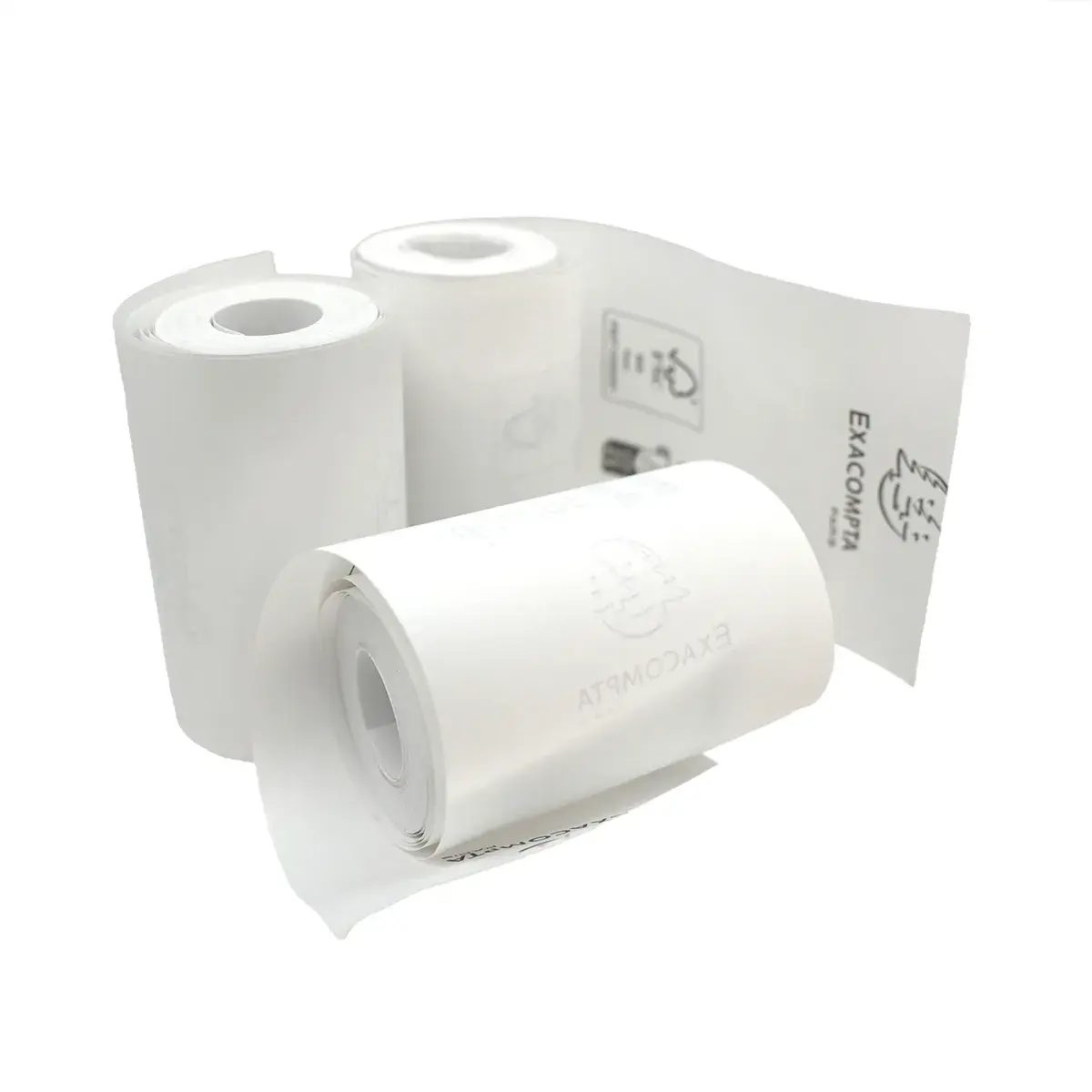 Bobine thermique spéciale Sum-Up - Rouleau TPE - Papier thermique 57 x ø 30 mm x L 9 m, mandrin 12 mm - Lot de 20 - Rouleaux TPE, Bobines thermiques-3