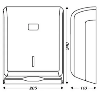 Distributeur essuie-mains  - Dévidoirs hygiène-2
