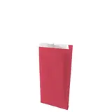 Pochette cadeau kraft vergé rose magenta 12 x 4,5 x 20 cm - Sachet kraft - Lot de 250 - Pochettes cadeaux unies