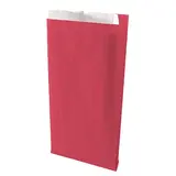 Pochette cadeau kraft vergé rose magenta 24 x 7,5 x 41 cm - Sachet kraft - Lot de 250