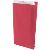 Pochette cadeau kraft vergé rose magenta 31 x 8 x 49 cm - Sachet kraft - Lot de 250 - Pochettes cadeaux unies