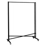 Portant vêment pliable droit Croix - L 125 cm - H 170 cm - Portants à vêtements pliables