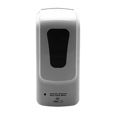 Distributeur de savon ou gel sur socle - 1 litre - Blanc / Noir / Gris - Distributeur de savon-3