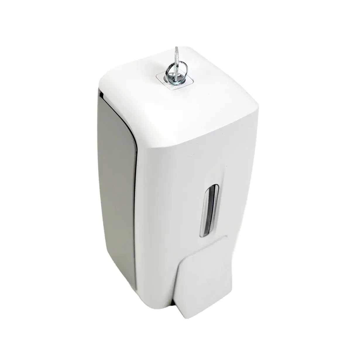 Distributeur de savon liquide mural professionnel ABS 800ml blanc - Distributeur de savon-4