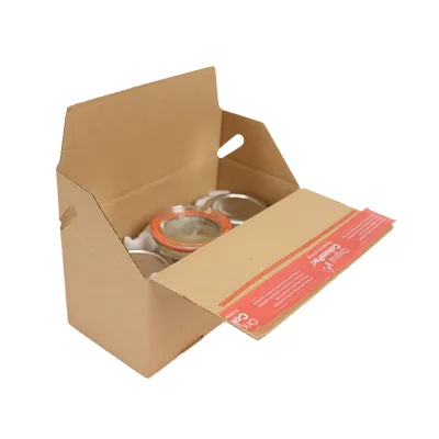 Carton d'expédition Colompac à fond auto et fermeture adhésive Eurobox S 19,5x9,5x9 cm - Boîte carton - Lot de 20 - Cartons d'expédition, Boîtes carton-4