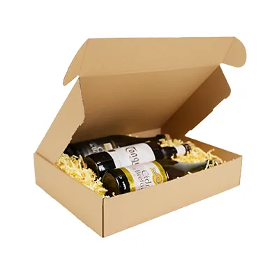 Carton d'expédition brun 40,5 x 30,2 x 8 cm - Boîte carton - Lot de 20 - Cartons d'expédition, Boîtes carton-5