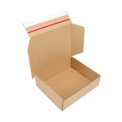 Carton d'expédition brun avec bande adhésive 25 x 20 x 7 cm - Boîte carton - Lot de 20 - Cartons d'expédition, Boîtes carton-10