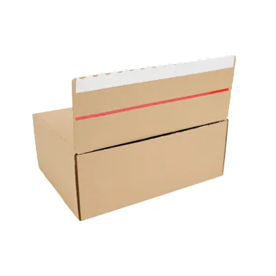 Carton d'expédition brun avec bande adhésive 31 x 22 x 12 cm - Boîte carton - Lot de 20 - Cartons d'expédition, Boîtes carton-7