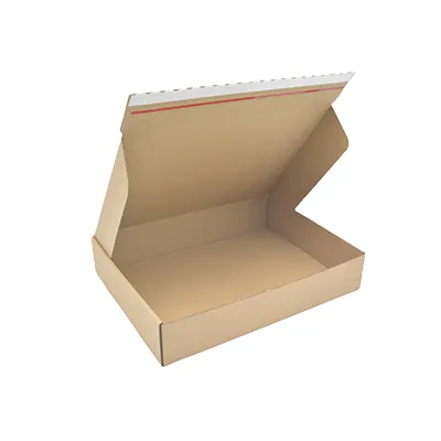 Carton d'expédition avec bande adhésive brun 40 x 30 x 8 cm - Boîte carton - Lot de 20 - Cartons d'expédition, Boîtes carton