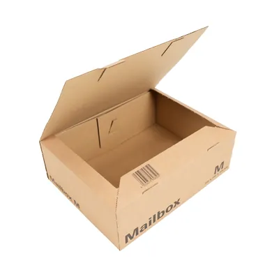 Carton d'expédition postal Brun 32,5 x 24 x 10,5 cm - Boîte carton - Lot de 15 - Cartons d'expédition, Boîtes carton-4