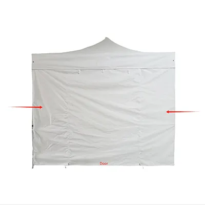 Lot complet mur pour tente pliante 300 x 200 m – blanc - 300 g/m² - polyester - Tentes pliantes, Barnums pliants-2