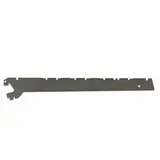 Console inclinable pour tablettes tôle pas de 50 mm - Ligne Store gris métallisé pas de 50 mm