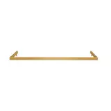 Barre de penderie - Or - L 100 cm - Ligne Square 25 or