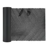 Papier de calage alvéolé Nid d'abeille noir, 50 cm x 30 m - Kraft, carton ondulé
