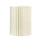 Colonne romaine en papier pliable - Blanc - ø 30 x H 40 cm - Présentoirs divers