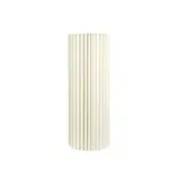 Colonne romaine en papier pliable - Blanc - ø 30 x H 80 cm - Présentoirs divers