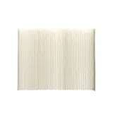 Banc de présentation en papier pliable - Blanc - L 100 + P 32 x H 70 cm - Présentoirs divers
