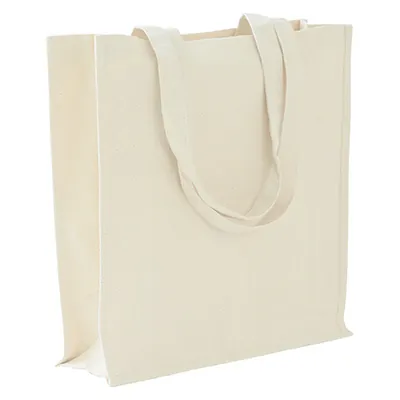 Totebag - Sac coton beige 36 x 11 x 37 cm - Paquet de 10 - Sacs coton, Tote bags-2