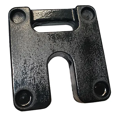 Poids pour parasol forain, tente et barnum en fonte 14kg Noir – Forme H empilable, Passage 52mm - Poids pour parasol
